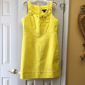 Yellow Sleeveless Dress